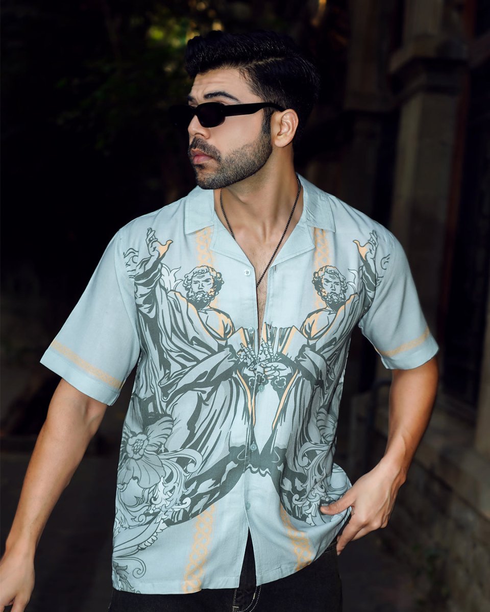 Aristotle | Relaxed Fit | Premium Rayon Shirt