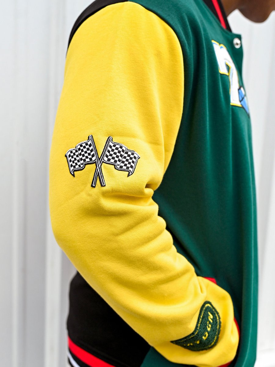 Badass Embroidered Varsity Jacket