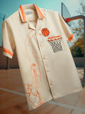 Basketball Embroidered Shirt