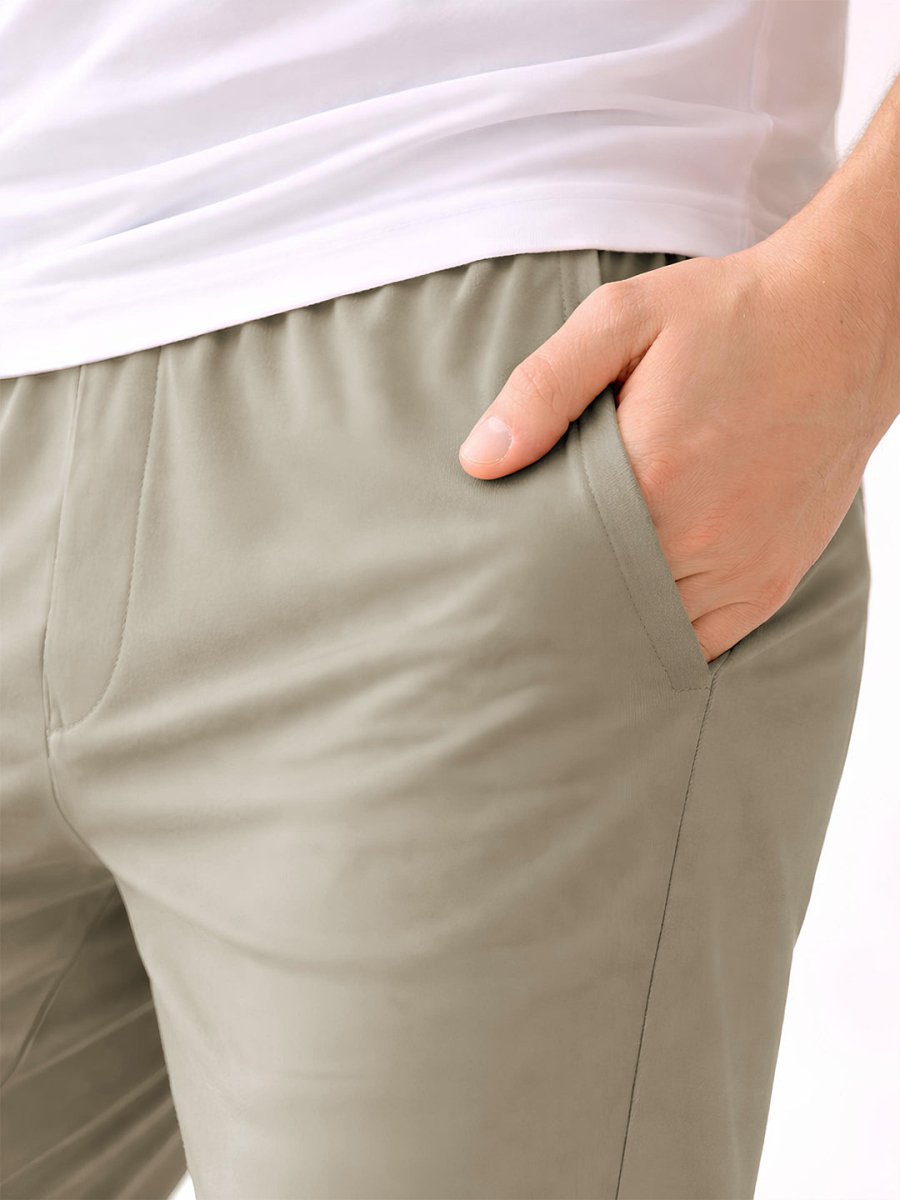 Beige Flex Pants