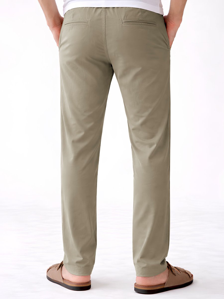 Beige Flex Pants