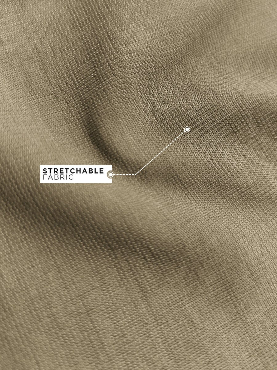 Beige Flex Pants
