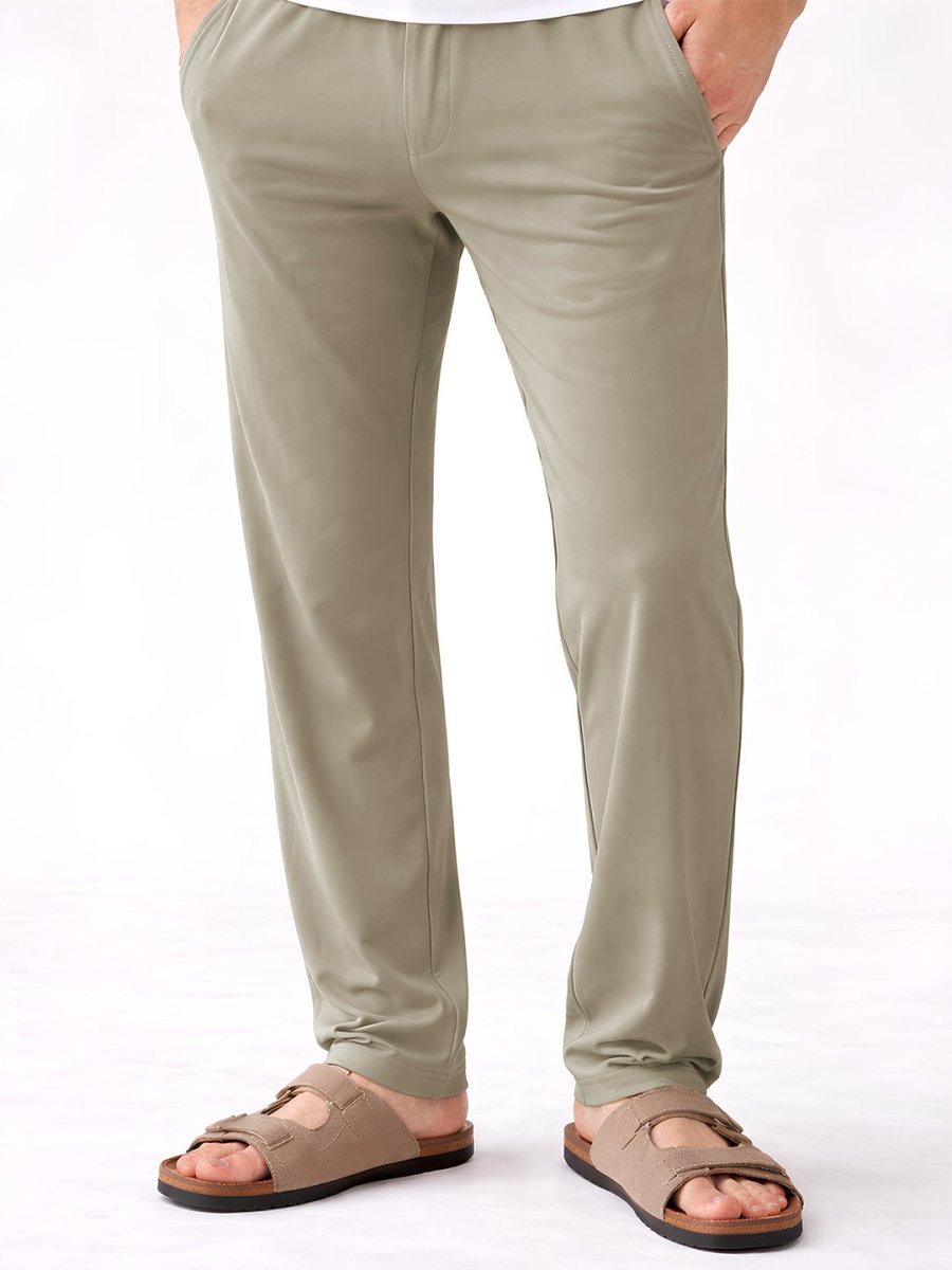 Beige Flex Pants