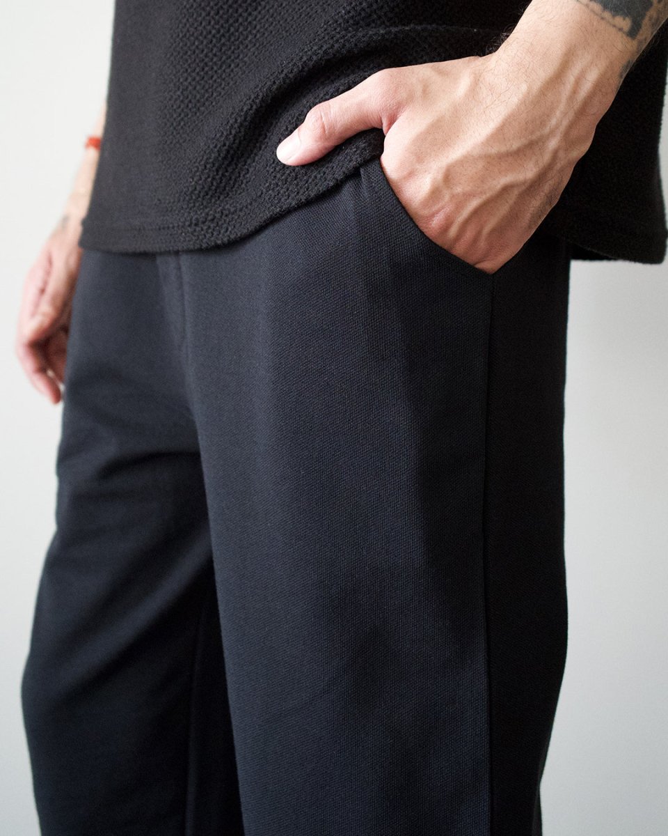 Black Everyday Pants - Premium Cotton