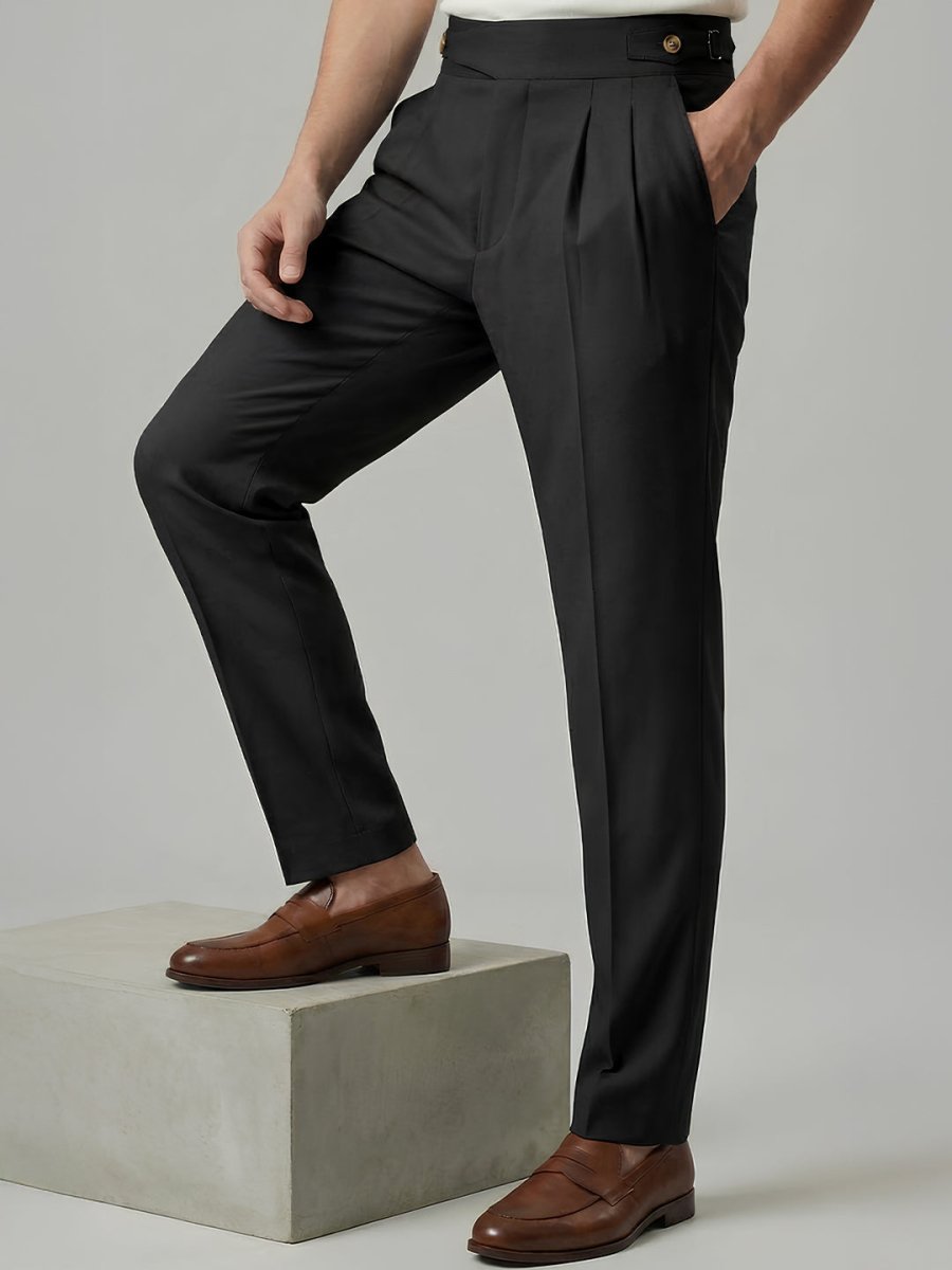 Black Gurkha Pants