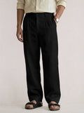 Black Linen Pant