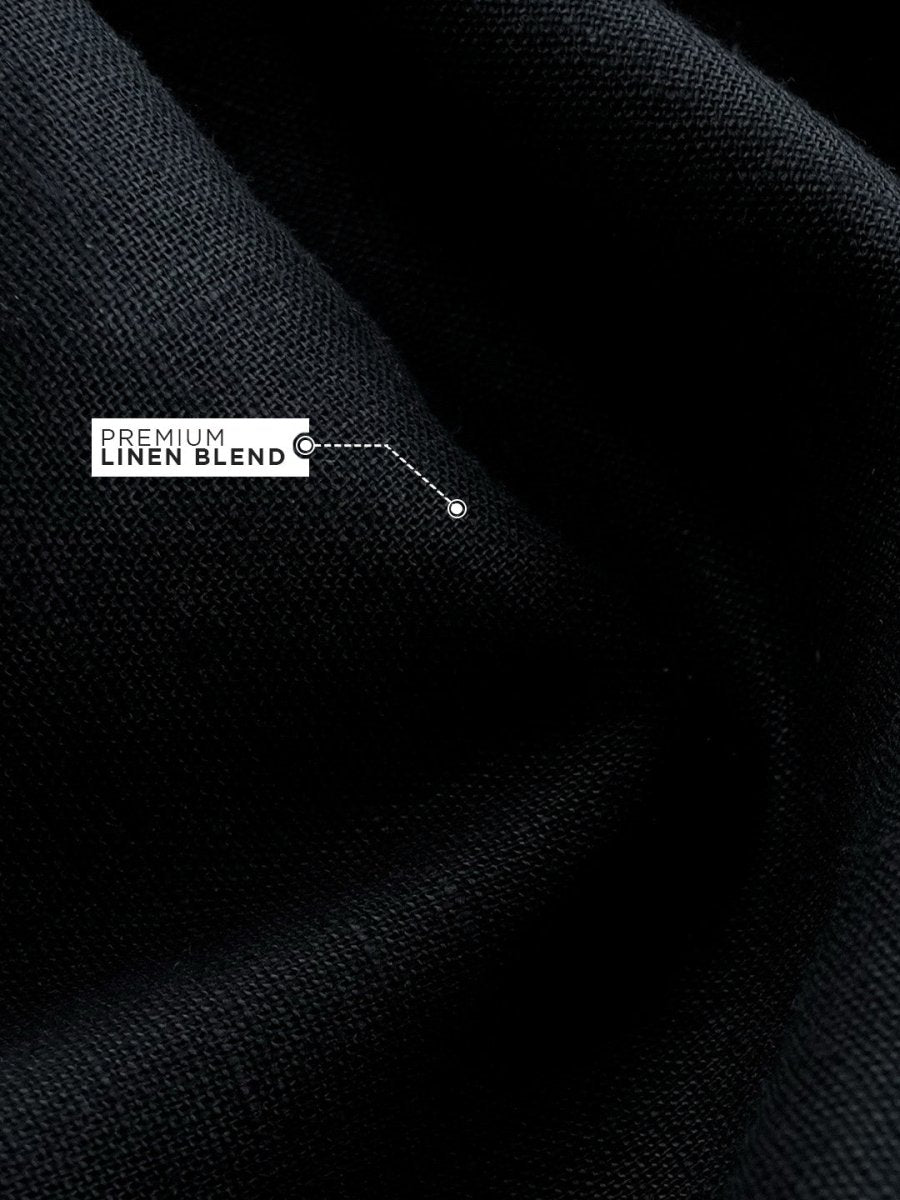 Black Linen Shirt