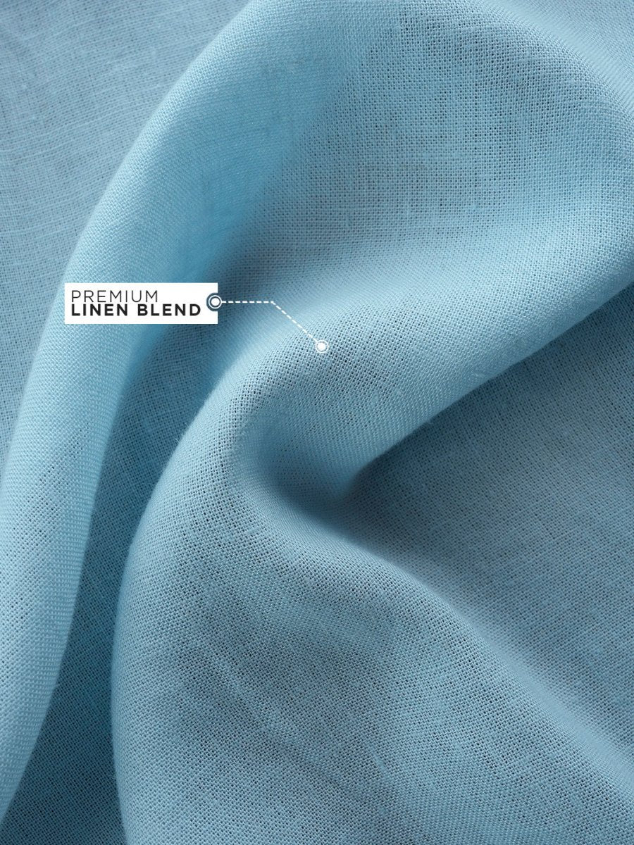 Blue Linen Shirt