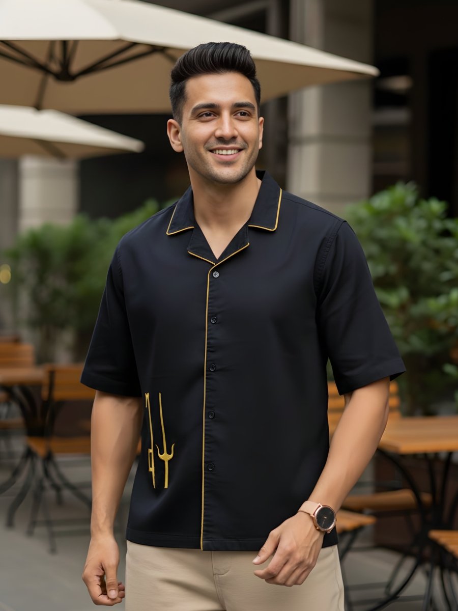Trident Embroidered Shirt