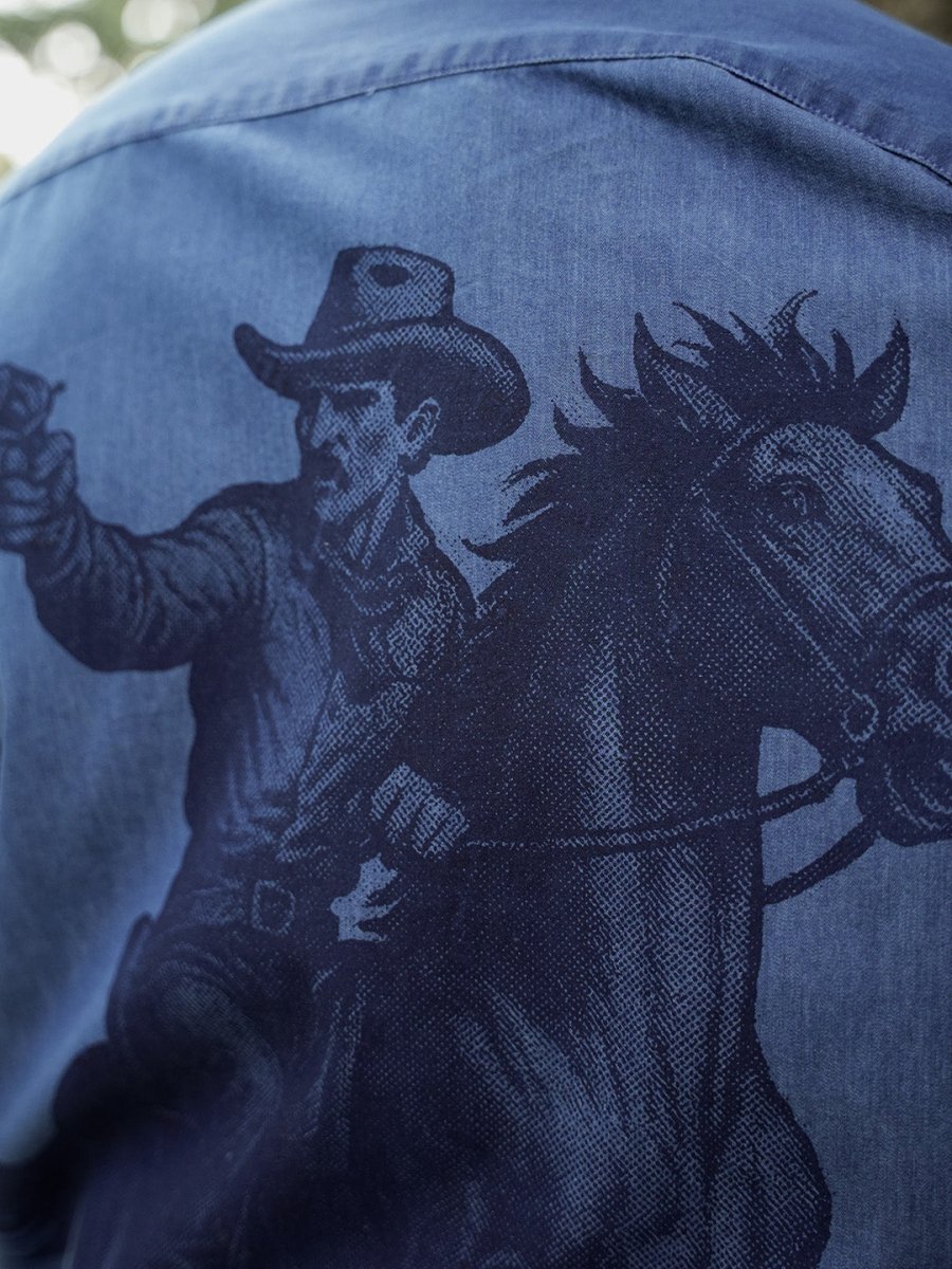 Cowboy Denim Shirt