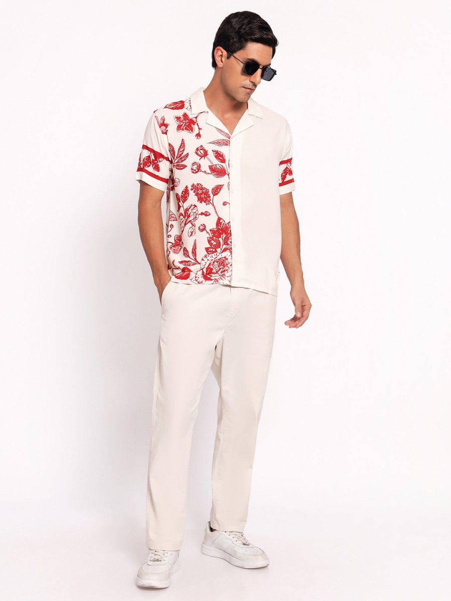 Crimson Floral