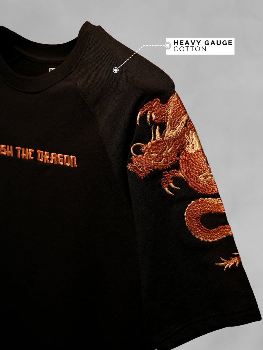 Dragon Embroidered