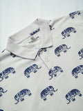 Elephant Print Polo