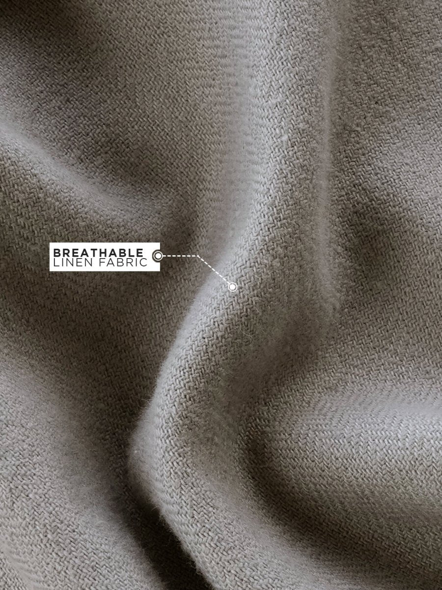 Grey Linen Pant