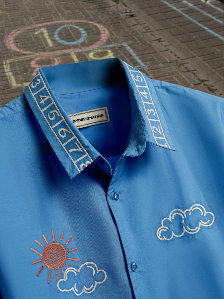 Hopscotch Embroidered Shirt