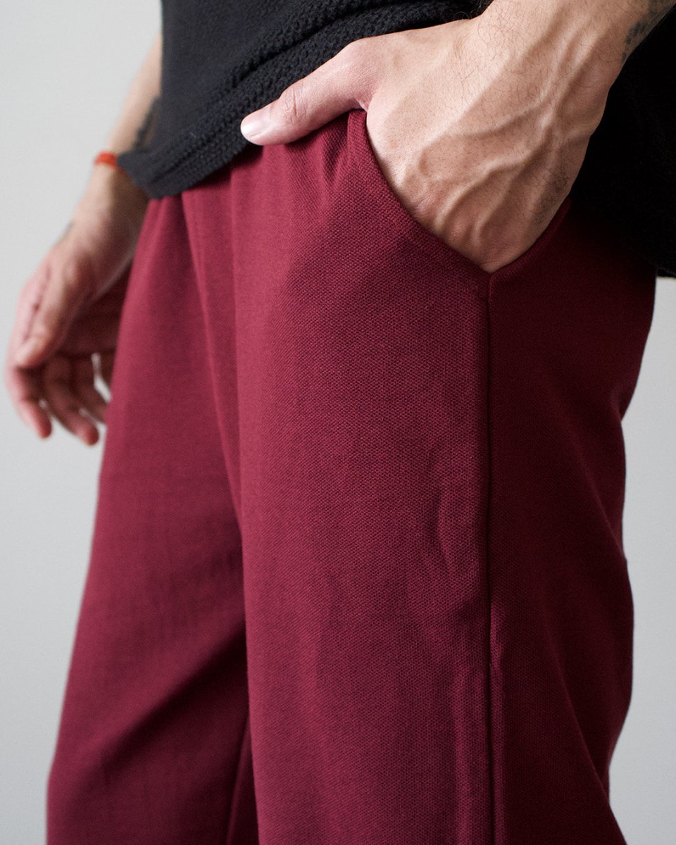 Maroon Everyday Pants - Premium Cotton