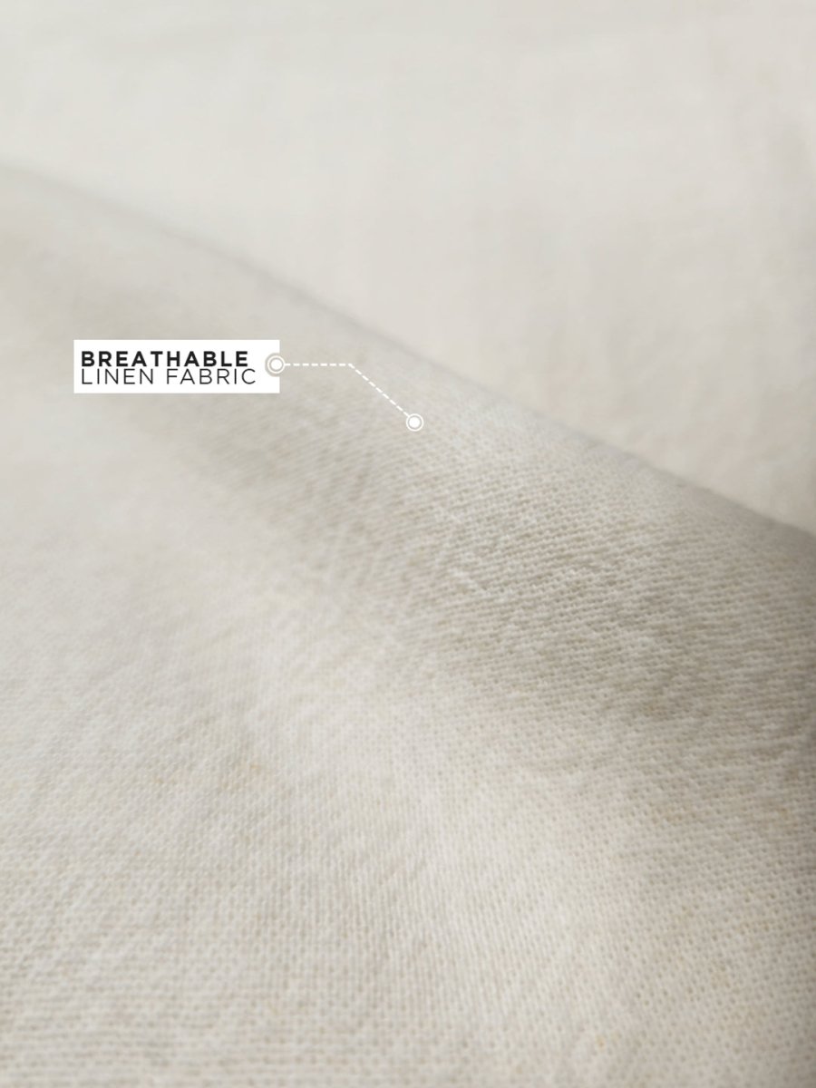 Off White Linen Pant