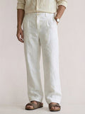 Off White Linen Pant