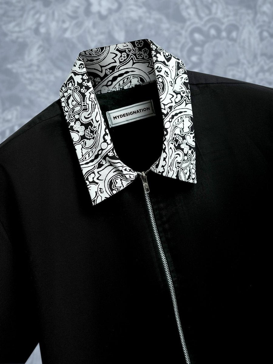 Paisley Denim Shirt