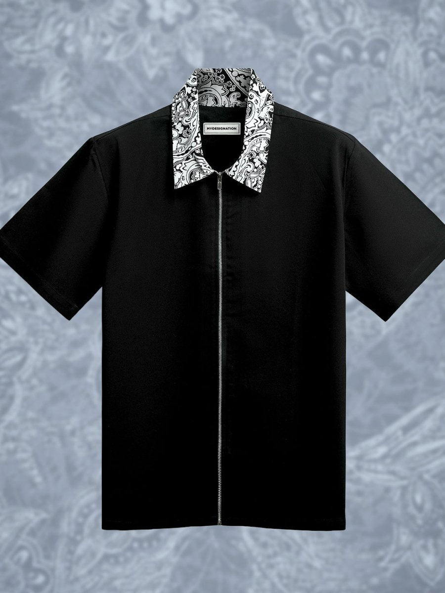 Paisley Denim Shirt