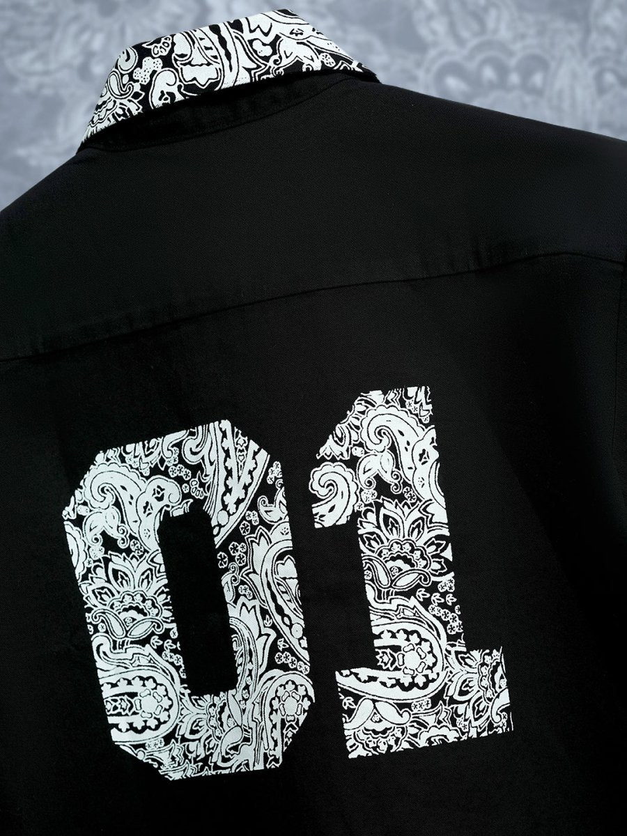Paisley Denim Shirt