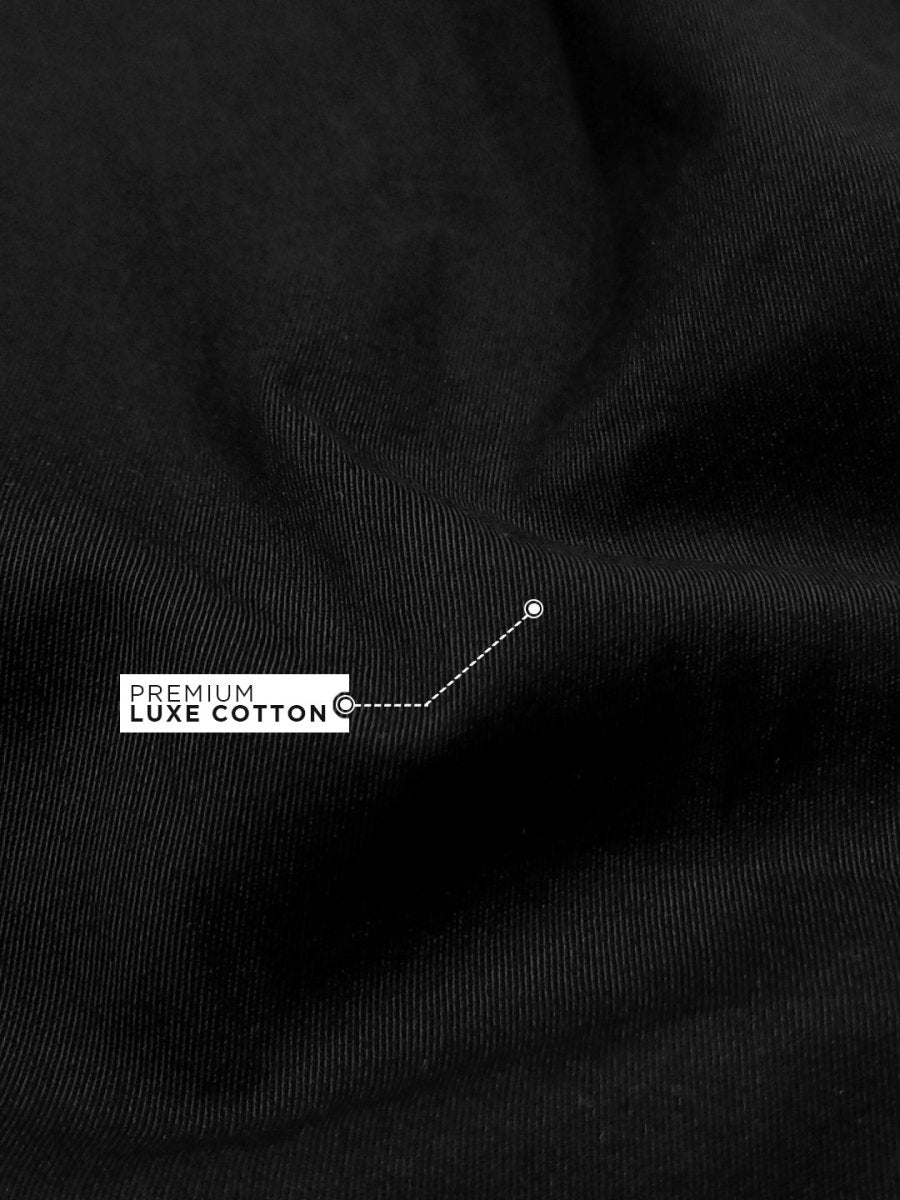 Raven Embroidered | Relaxed Fit | Luxe Cotton Shirt