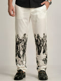 School of Athens Satin  Pants