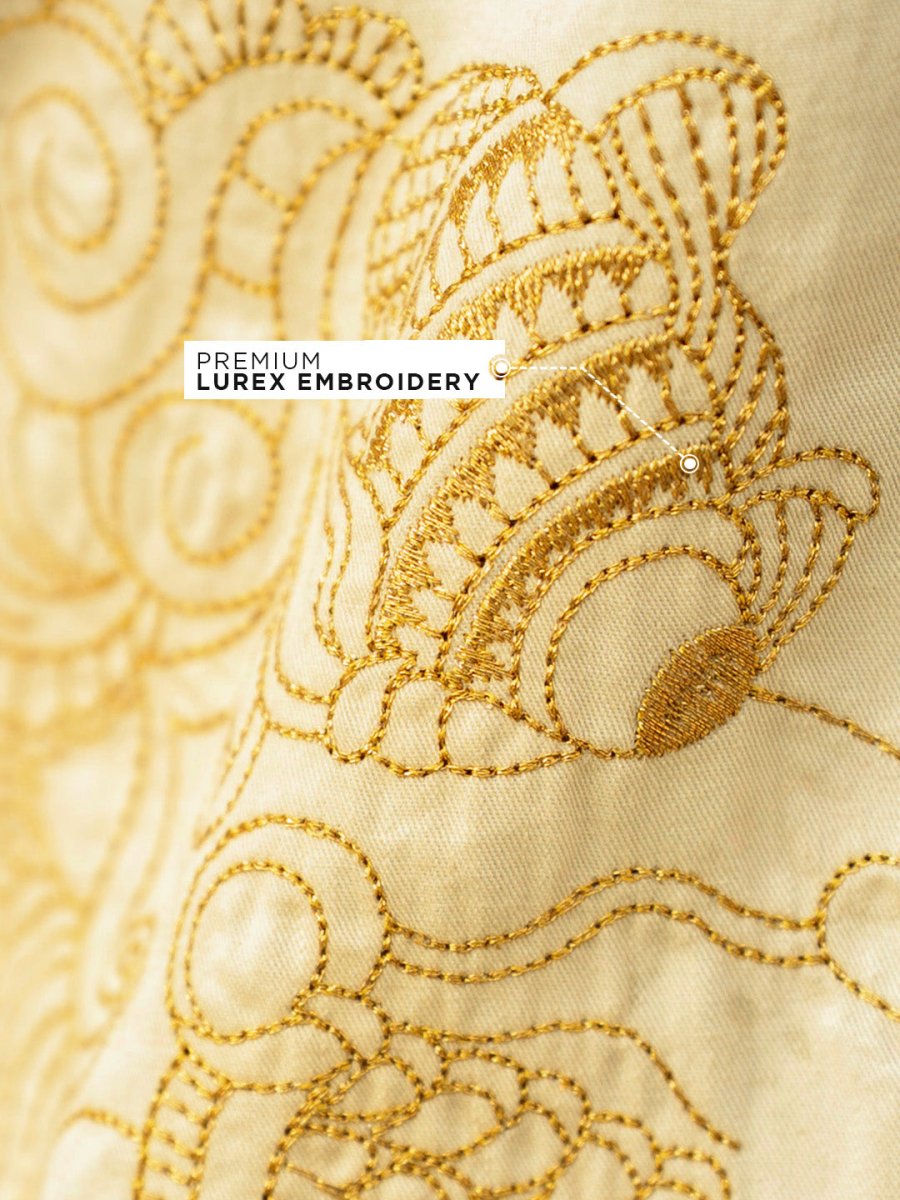 Simha Yali Embroidered Shirt