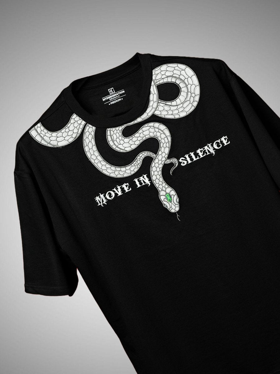 Snake Embroidered