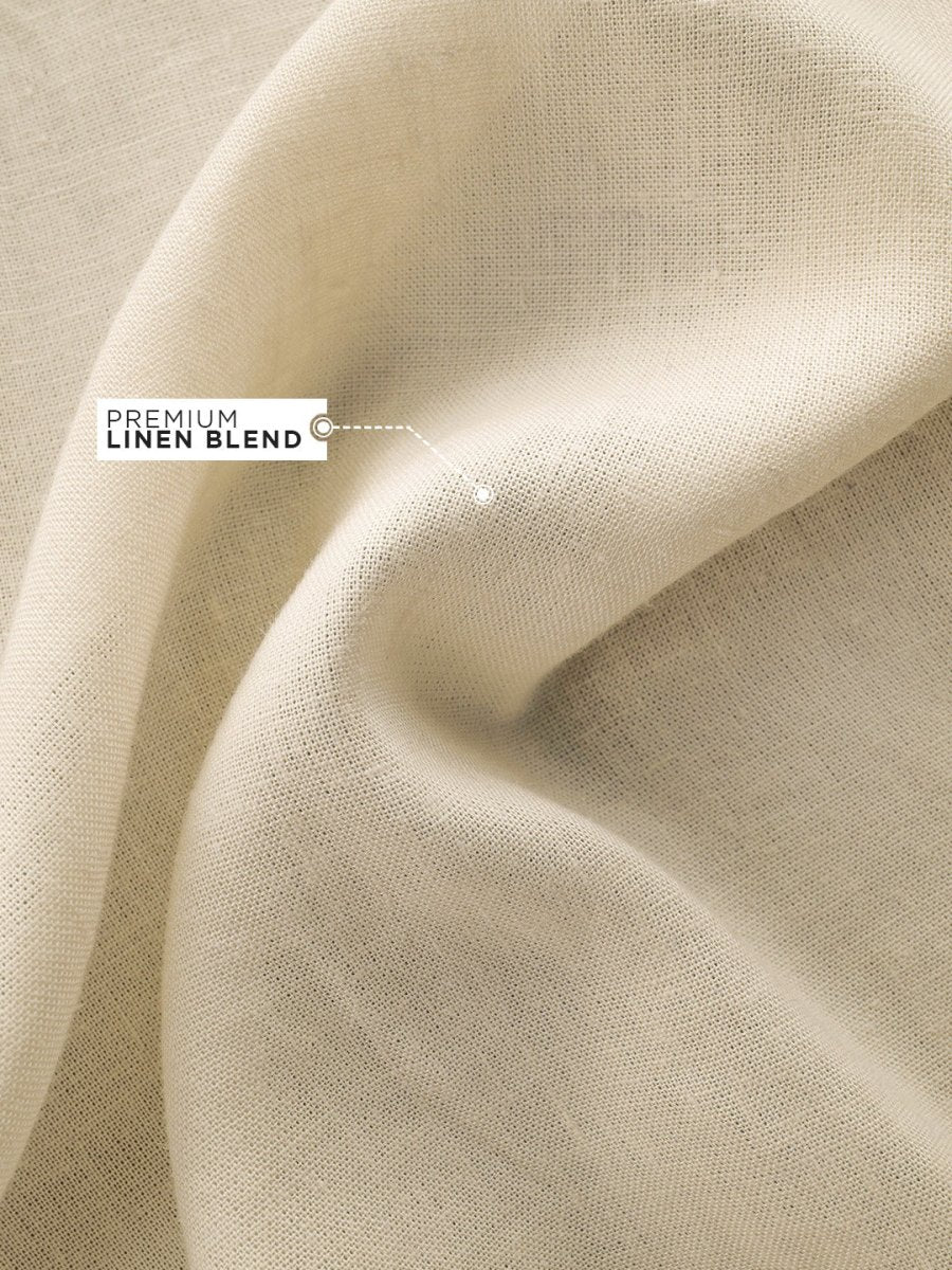 Soft Cream Linen Shirt