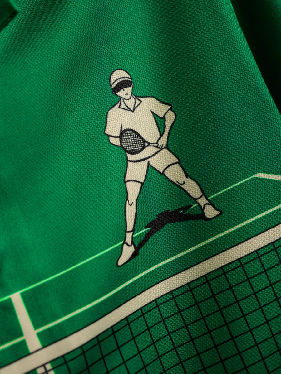 Tennis Embroidered Shirt