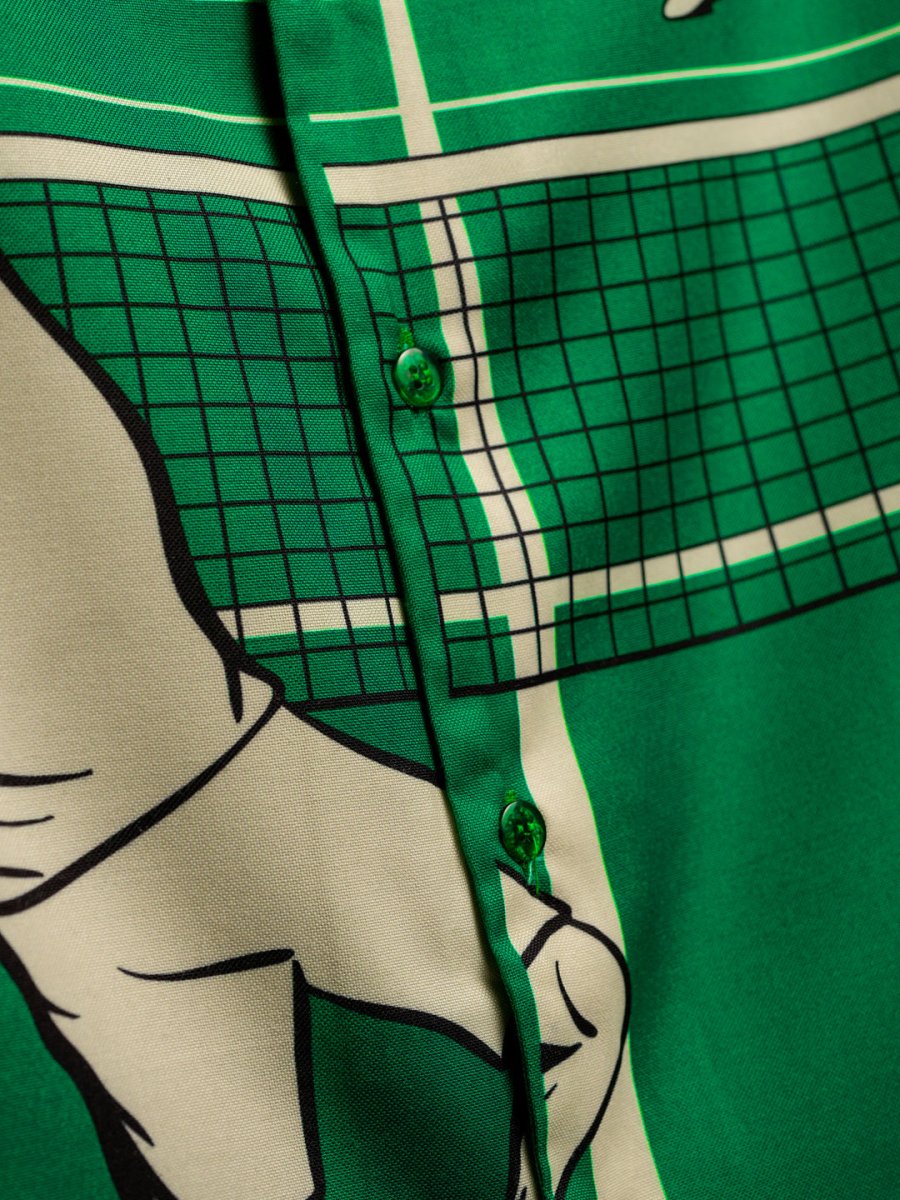 Tennis Embroidered Shirt