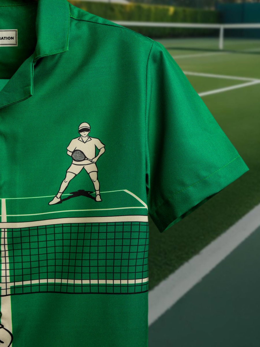 Tennis Embroidered Shirt