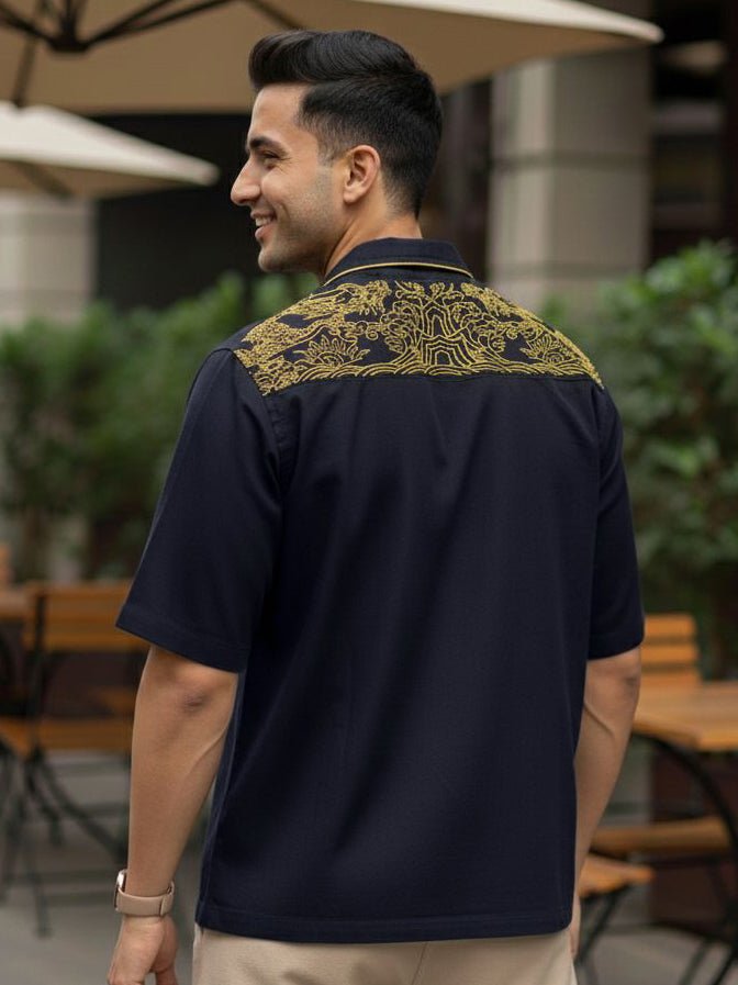 Trident Embroidered Shirt