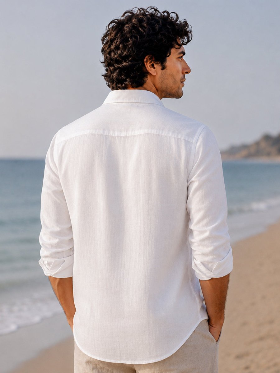 White Linen Shirt