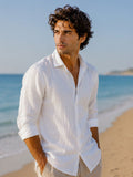 White Linen Shirt